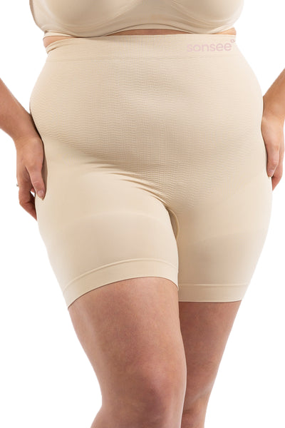 SHAPEWEAR SHORTS, Beige